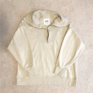 Aerie Quarter Zip Sweatshirt